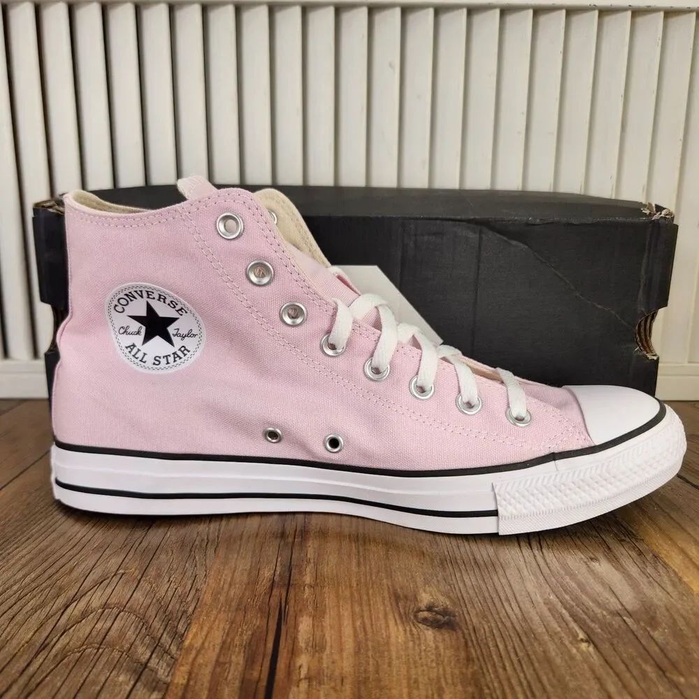 Converse CTAS Hi Canvas Sneaker Womens 11 Men 9 Pink Foam High Top Shoes A08580F